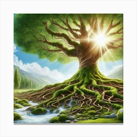 Roots-4 Canvas Print