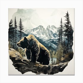 Bear Mountain Canvas Print