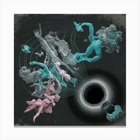 Black Hole Canvas Print