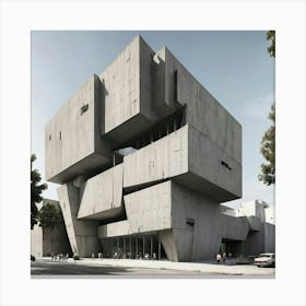 California Museum Of Modern Art Canvas Print