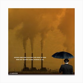 Arthur & The Apocalypse 5 Canvas Print