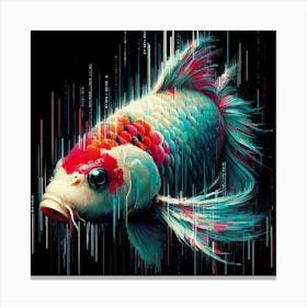 Creative Wild Animal Representation 95 Canvas Print