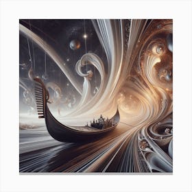 'The Boat' Canvas Print