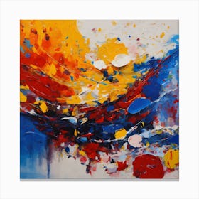 Abstract Painting 6 Canvas Print