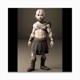 God Of War Canvas Print