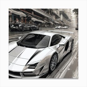 Lamborghini Aventador 14 Canvas Print