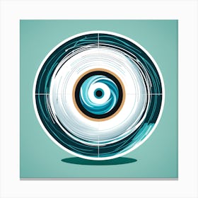 Eye Of The Tiger 2 Canvas Print