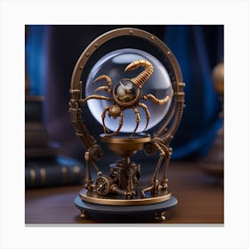 Steampunk Scorpion Canvas Print