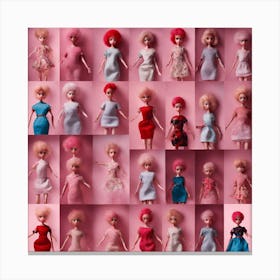 Dolls Stock Videos & Royalty-Free Footage 3 Canvas Print