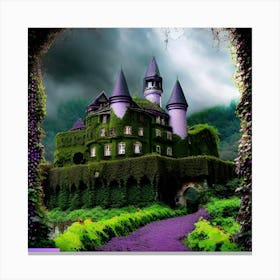 Grape isle Canvas Print