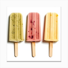 Popsicles 10 Canvas Print