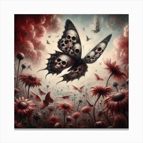 'Dead Butterflies' Canvas Print