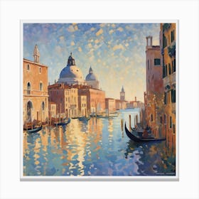 Grand Canal Venice 1 Canvas Print