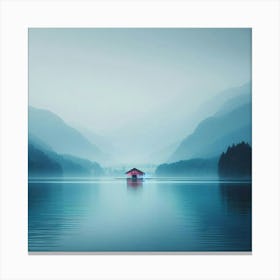 House On A Lake 1 Canvas Print