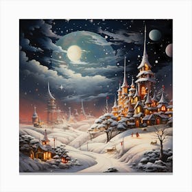 Canvas Carols in Soft Hues Canvas Print