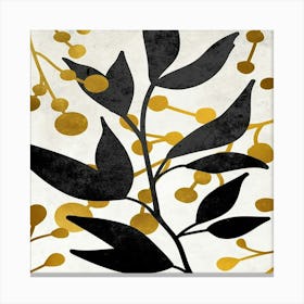 Gold Leaf Canvas Print