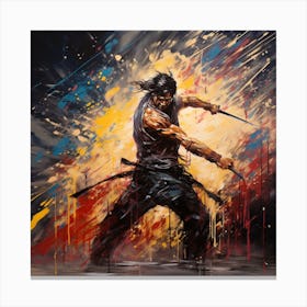 Samurai 2 Canvas Print