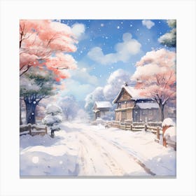 Clear Sky Yuletide Dreams Canvas Print