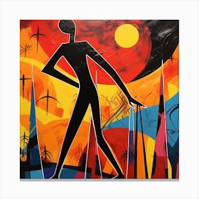 African Man Canvas Print