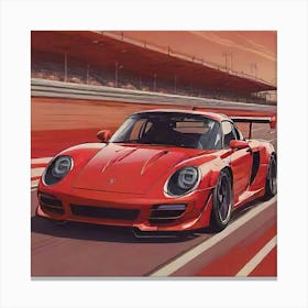 Porsche 911 Gt3 3 Canvas Print