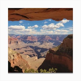 Grand Canyon View Canvas Print