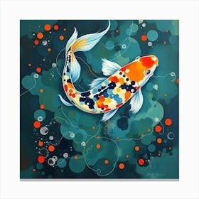 Koi Fish 69 Canvas Print