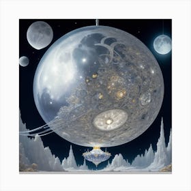 Spaceship Canvas Print