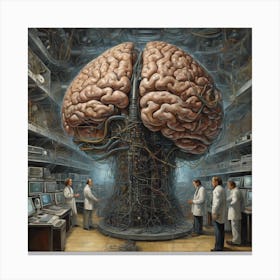 'The Brain' Canvas Print