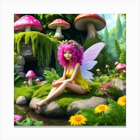 Enchanted Fairy Collection 6 Canvas Print