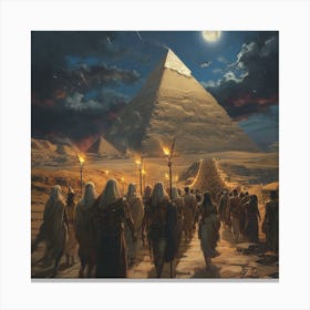 Egyptians Canvas Print