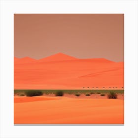 Desert Landscape - Desert Stock Videos & Royalty-Free Footage 5 Canvas Print