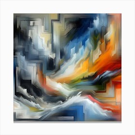 Abstract Painting 50 Canvas Print