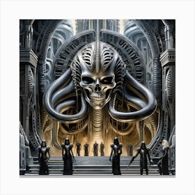 Aliens Canvas Print