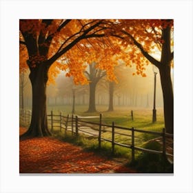 1000014287 Autumn season art print Canvas Print