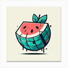 Watermelon Canvas Print