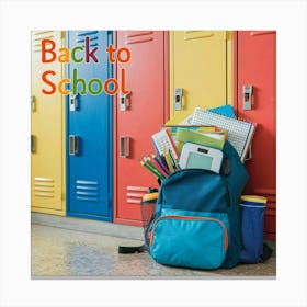 Back To School 1 Canvas Print