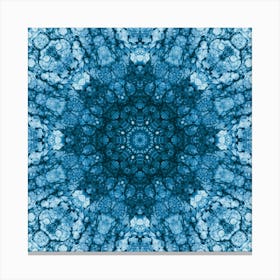 Blue Abstract Pattern 1 Canvas Print