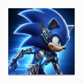 Sonic The Hedgehog 69 Canvas Print