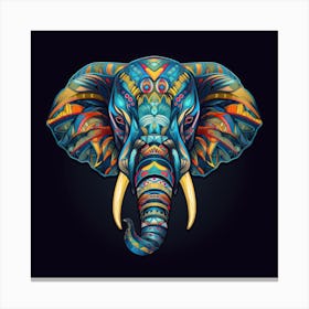 Colorful Elephant Leinwandbilder