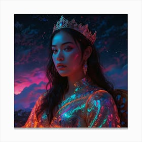 Queen Of The Night Canvas Print