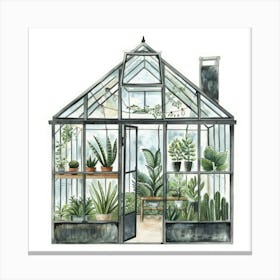 Greenhouse Canvas Print