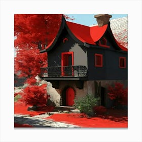 rancho de campo Canvas Print