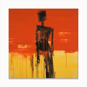 Abstract Figure Canvas Print