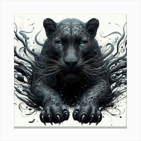 Black Panther 9 Canvas Print