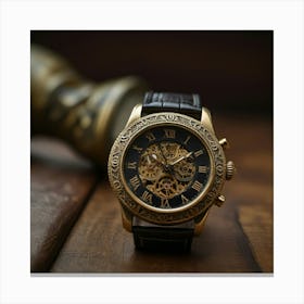 Default Create Unique Design Of Antique Watches 1 Canvas Print