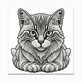 Kitty Cat 5 Canvas Print