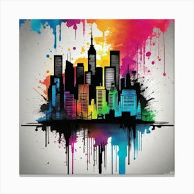 New York City Skyline 70 Canvas Print