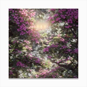 Beautiful Garden Canvas Print