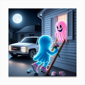 Ghosts In The Night Canvas Print