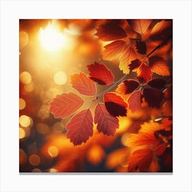 Amber tree 1 Canvas Print